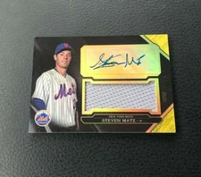 2016 TOPPS TRIPLE THREADS STEVEN MATZ JERSEY AUTO 08/25