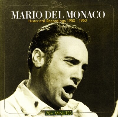 CD Mario Del Monaco - Historical Recordings 1950-1960 Gala