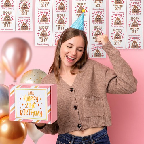 21st Birthday Gifts for Her Happy 21st Birthday Gifts for 21 Year Old Women F... - Picture 6 of 6