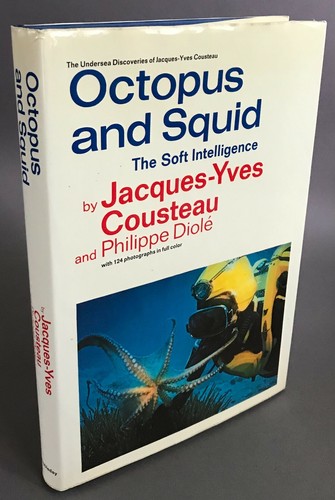 1st US Edition Jacques-Yves Cousteau Octopus and Squid Doubleday & Co. 1973 - 第 1/12 張圖片