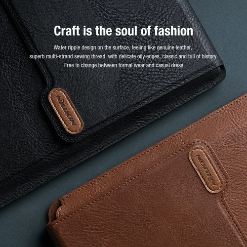 Funda de cuero para portátil NILLKIN soporte de refrigeración almohadilla de ratón para Apple Macbook Pro 16 14 - Imagen 9 de 14