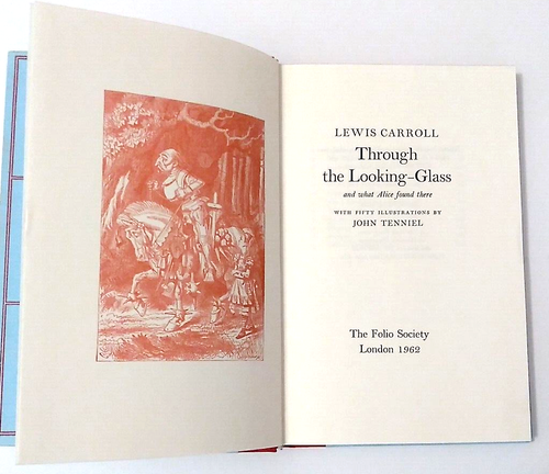 Alices Adventures in Wonderland &Through The Looking Glass Lewis Carroll 1993 HC - Imagen 4 de 14