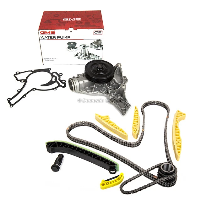 Kit de cadena de distribución bomba de agua apta 05-15 Mercedes-Benz C350 CLK350 C230 C280 C300 Foto 4 de 4