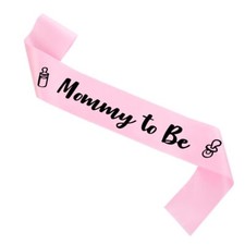 " Mommy to be " mommy to be sash for baby shower Baby Shower Sash for Gril pi...
