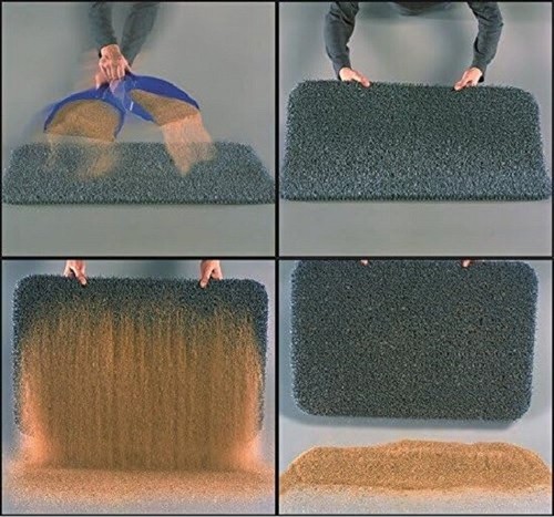 Astro Turf Door Mat Outdoor Home Entrance Scraper Plastic Mats Anti Slip 40x70cm - Picture 10 of 19