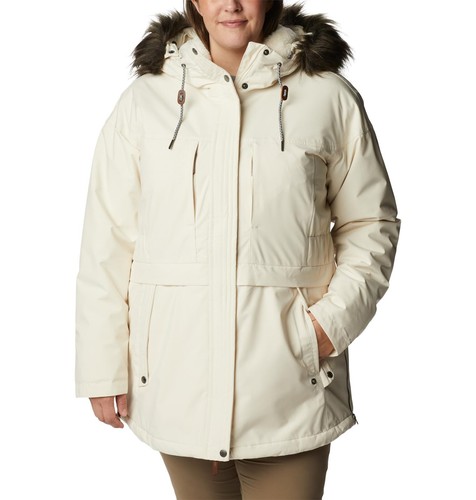 Columbia Women's Payton Pass Insulated Jacket, Chalk, Medium - Picture 7 of 9