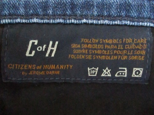 Citizens Of Humanity Jeans Womens 28 Blue Denim Dylan Boy Mid Rise 31x28 - Imagen 12 de 21
