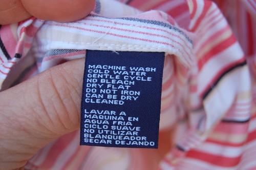 Jones New York Signature 2X Shirt Stripe Button Up Career Office Pastel Pink - Picture 15 of 15