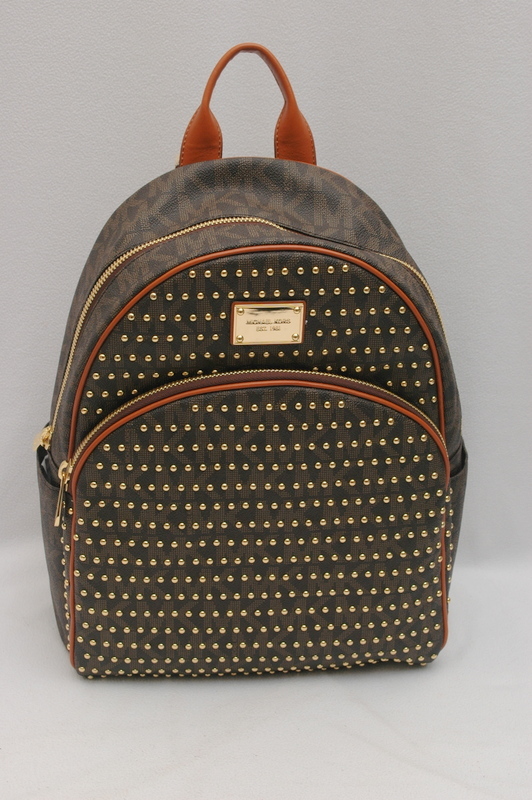 NWT Michael Kors Jet Set Item Signature PVC Large Studded  display picture 1