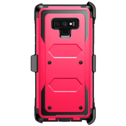 Funda resistente de doble capa para teléfono Samsung Galaxy Note 9 / Funda con clip para cinturón - Imagen 34 de 97