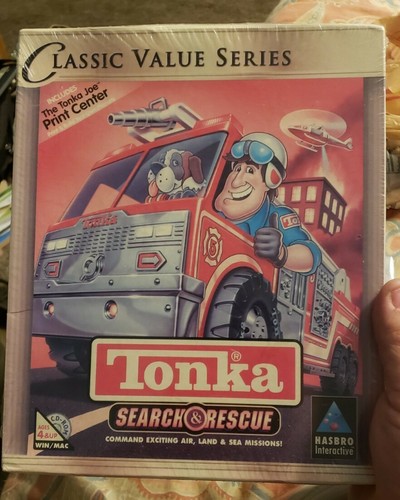 Tonka SEARCH & RESCUE Cd Rom for Windows Mac 1997 vtg new sealed.  - Picture 1 of 5