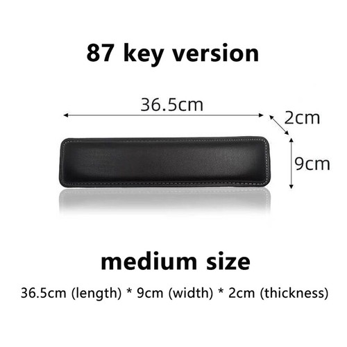 Keyboard Wrist Rest Memory Foam Keyboard Pad Palm Rest For Keyboard Mechanic _wa - Afbeelding 7 van 15
