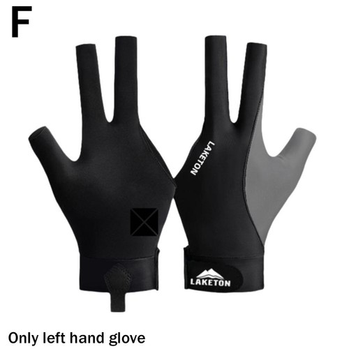 1pc Left Hand Billiards Glove Three Finger Snooker Billiard Glove Non Slip V1S9 - Bild 23 von 23