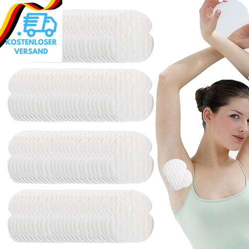 100 Stück Achselpads, Unsichtbare Achsel Schweißpads, Selbstklebend Einweg anti  - Bild 9 von 12