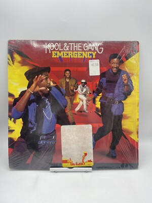 Kool and the Gang - Emergency LP 1984 De-Lite Records Vinyl Vg+ 12 