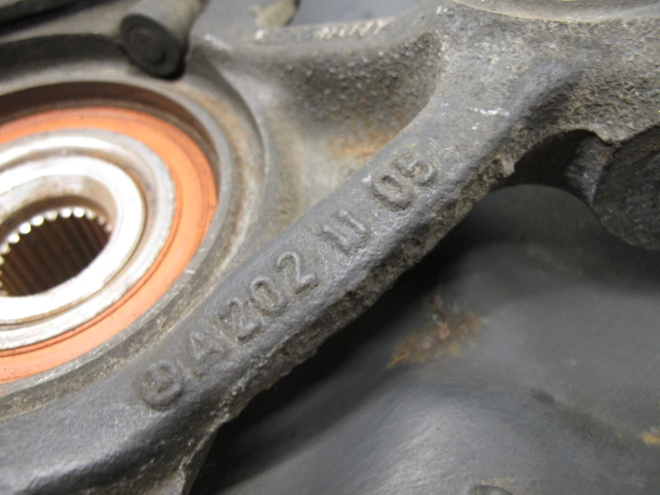 97-04 MERCEDES W208 R170 CLK SLK HUSILLO NUDILLO BUJE COJINETE TRASERO DERECHO 724C Foto 4 de 4