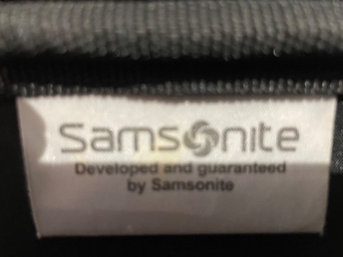 Useful Samsonite Laptop/Travel/Work Bag Extendable Handle Wheels Smart Spacious - Picture 12 of 14