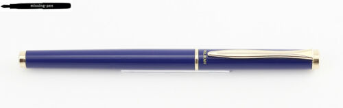 Pelikan P371 New Classic Cartridges Fountain Pen Blue-Gold gold plated M-nib - Picture 3 of 9