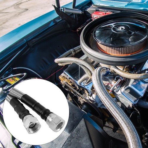 Kit de líneas de enfriador de transmisión trenzada SS flexible para GM 4L60E 4L80E - Manguera 6AN - Imagen 6 de 9