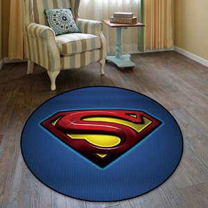Dc Comic Superman Velboa Floor Rug Carpet Room Doormat Non Slip