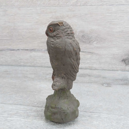 ELASTOLIN ? - Massefigur Eule - Höhe = 8,5 cm - #W85181 - Picture 4 of 5