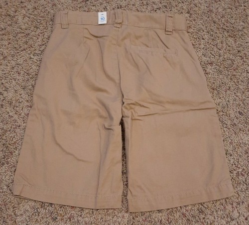 The Children's Place Boys Size 10 Casual Shorts Light Brown Tan Adjustable Waist - Picture 6 of 6