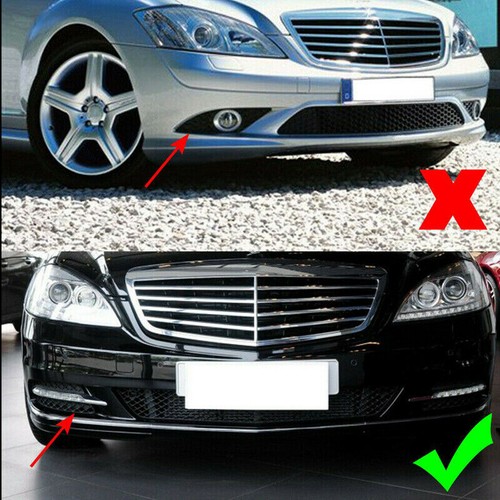 For Benz W221 S Class 10-12 New Version LED Fog Light A221 Grill Kit 2218200956# - Foto 2 di 15