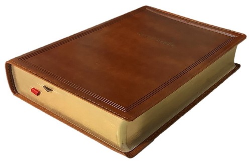 Thomas Nelson KJV Sovereign Collection Bible; 2022 Brown Leather Soft; 9 Point - Imagen 5 de 8