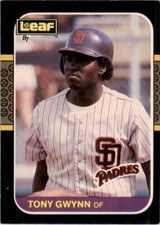 1987 Leaf Tony Gwynn San Diego Padres #235