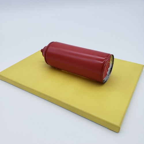 POP ART SCULPTURE Graffiti original art Spray Paint Can by Ny street artist PUKE - Picture 3 of 6