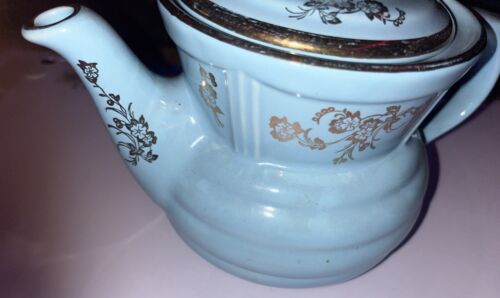 Enterprise Aluminum Drip-O-Lator Blue & Gold Coffee Pot - Picture 3 of 5