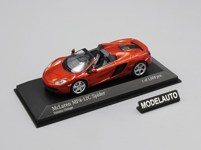 Minichamps 1 43 MCLAREN MP4-12C MP4-12C MP4-12C SPIDER 2012 orange METALLIC L.E. 1008 pcs. e2eb88 Minichamps 1 43 MCLAREN MP4-12C MP4-12C MP4-12C SPIDER 2012 orange METALLIC L.E. 1008 pcs. e2eb88