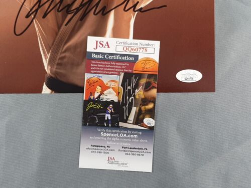 Foto firmada por Ralph Macchio Daniel Larusso 8 x 10 Cobra Kai autógrafo certificado de autenticidad JSA - Imagen 4 de 10