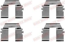 QUICK BRAKE Zubehörsatz, Scheibenbremsbelag Hinten 109-1232