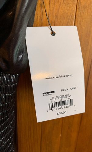Women's NEW Nine West Sleeveless Black V-Neck Blouse - XL - Picture 3 of 5