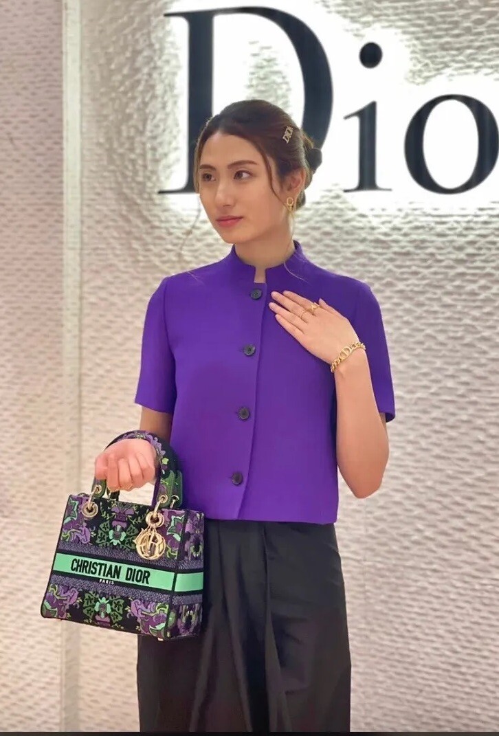 $3300+ NEW CHRISTIAN DIOR SHORT SLEEVE BAR JACKET CROP