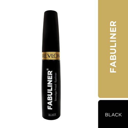 Revlon Fabuliner Smudge Proof Eyeliner, Black For Makeup 9ml - Picture 2 of 8