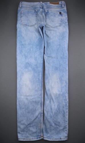 Pantalones de mezclilla para hombre Zara ajustados elásticos 5 bolsillos lavado medio talla 30 (Sr 30x30) - Imagen 7 de 10