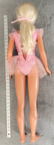 Vintage 1992 My Size Barbie Doll Mattel 36” (3FT Tall) Blonde Purple Eyes READ - Picture 9 of 22