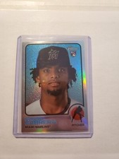 2022 Topps Heritage Edward Cabrera High Number - Chrome Refractor #657 /673 (RC)