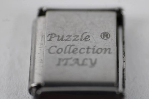 Puzzle Stainless Steel Elastic Stretch Chain Link Italian Charm Link - Picture 3 of 6
