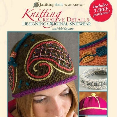 Knitting Creative Details Video on DVD with Vicki Square for Interweave - Imagen 10 de 15