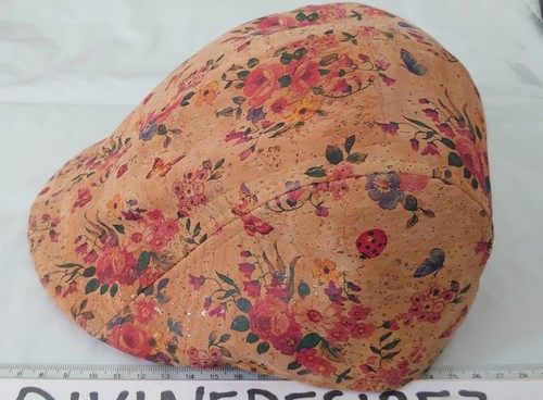 Velen Hat Flower Cap Natural Cork Portugal Brand New - Picture 5 of 7