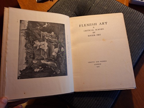 Flämische Kunst: Eine kritische Übersicht (von Roger Fry) (Erstausgabe 1927) - Bild 4 von 5