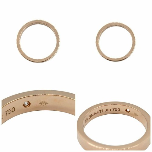 Cartier C de Cartier Diamant Ring K18 Rotgold 49 US 5 Accessoires Schmuck Damen - Bild 6 von 24