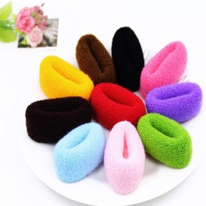 12PC-Hair-Thick-Elastic-Bands-Bobbles-Rubber-Strong-Ponytail-Holder-Endless-Tie