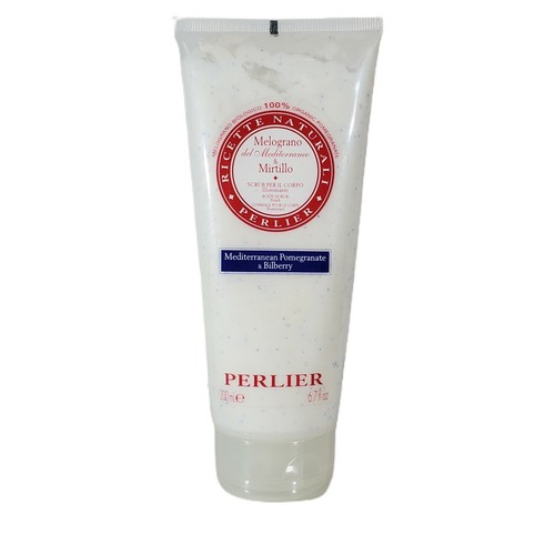 NEW SEALED PERLIER MELOGRANO MEDITERRANEAN POMEGRANATE BILBERRY BODY SCRUB 6.7oz