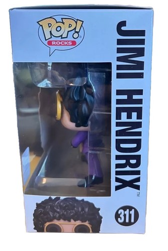 Exclusive Funko Jimi Hendrix Pop Rocks Vinyl Figure Purple 311 Summer 2023 - Picture 3 of 5