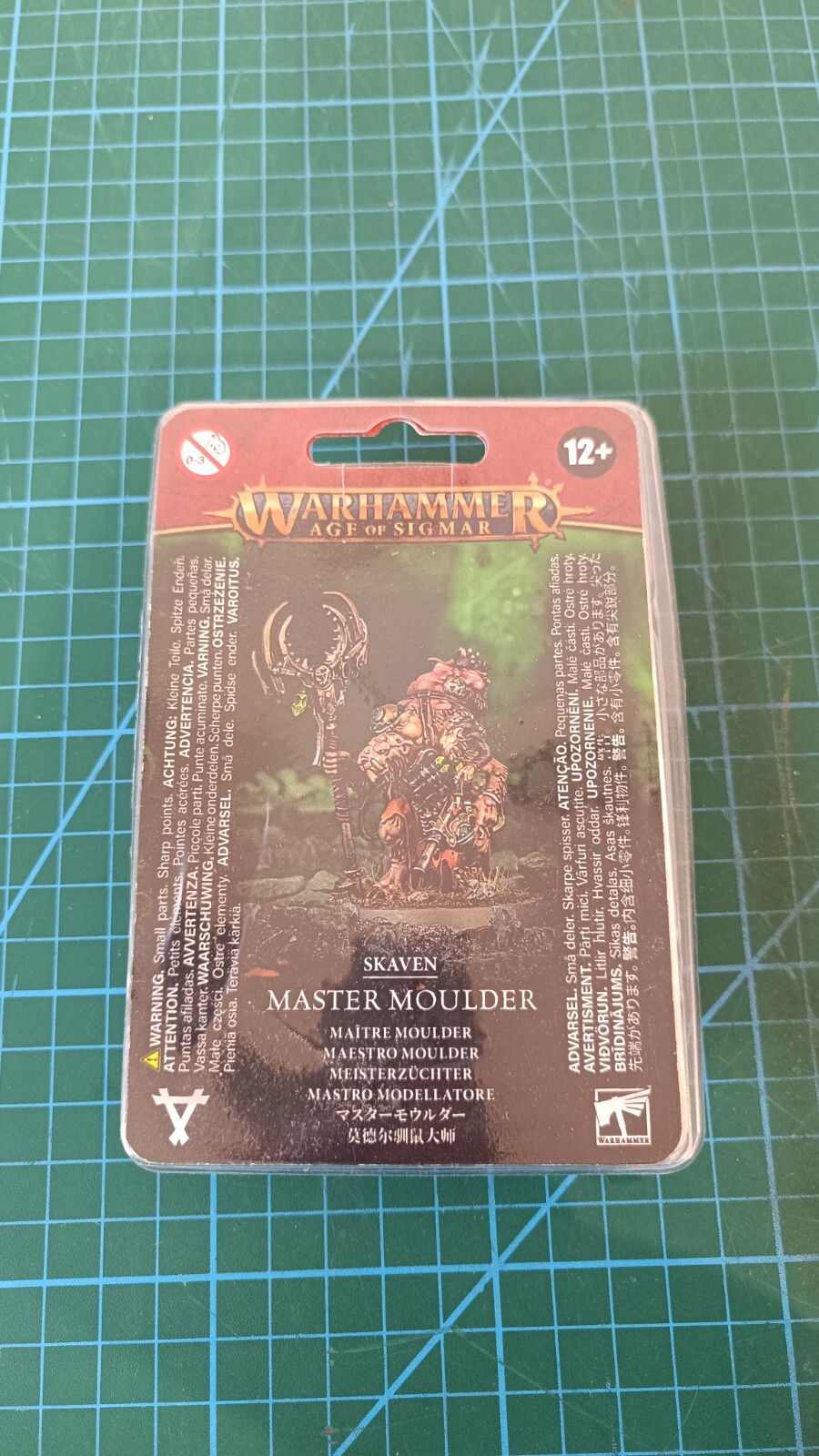 Warhammer AoS Skaven Master Moulder *Verpackung Lagerungsspuren