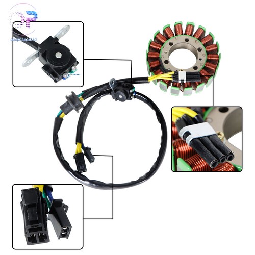 Magneto Alternator Stator Coil For Suzuki B-King 08-10 Hayabusa GSX1300R 99-18 - Picture 4 of 7